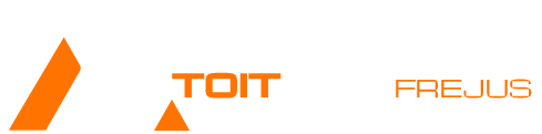 Logo blanc Christophe Toiture Couvreur Fréjus