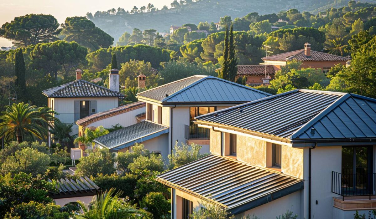 Toitures anti-incendie protégeant des maisons dans le Var PACA contre les risques d'incendies de forêt