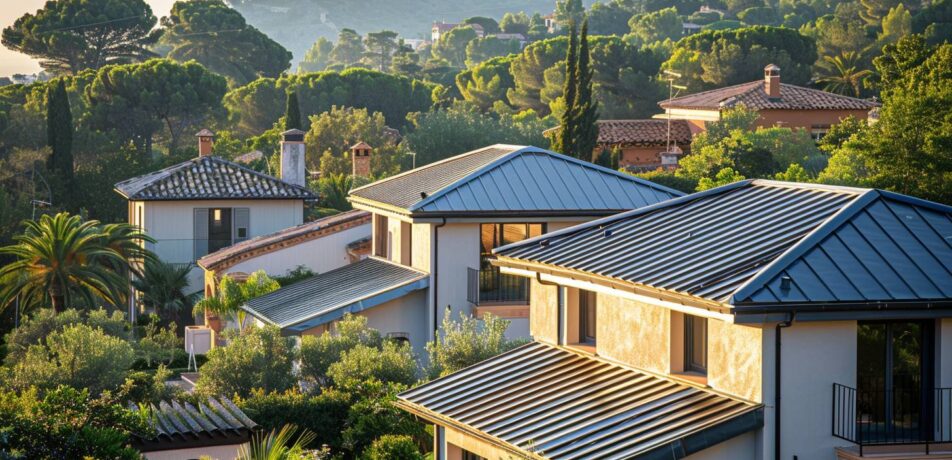 Toitures anti-incendie protégeant des maisons dans le Var PACA contre les risques d'incendies de forêt