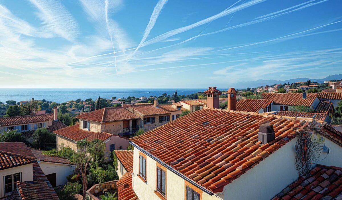 Toitures résistantes au mistral à Fréjus avec vue sur la Méditerranée
