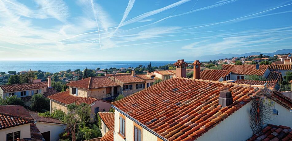 Toitures résistantes au mistral à Fréjus avec vue sur la Méditerranée